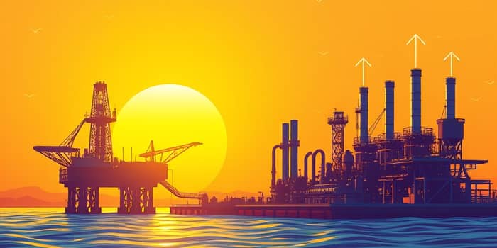 Alta do petróleo beneficia empresas do setor energético